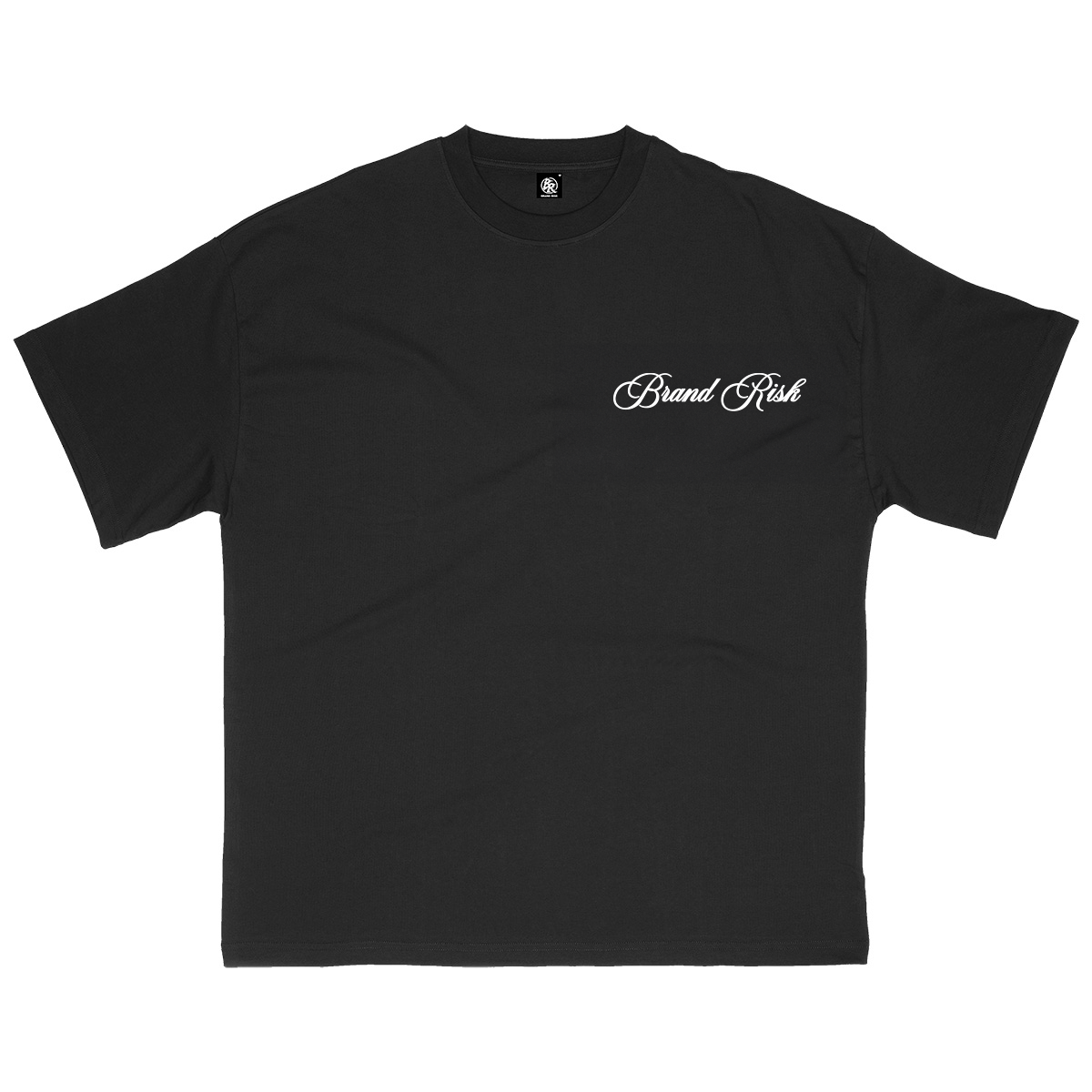 Brand Risk Script Black Tee