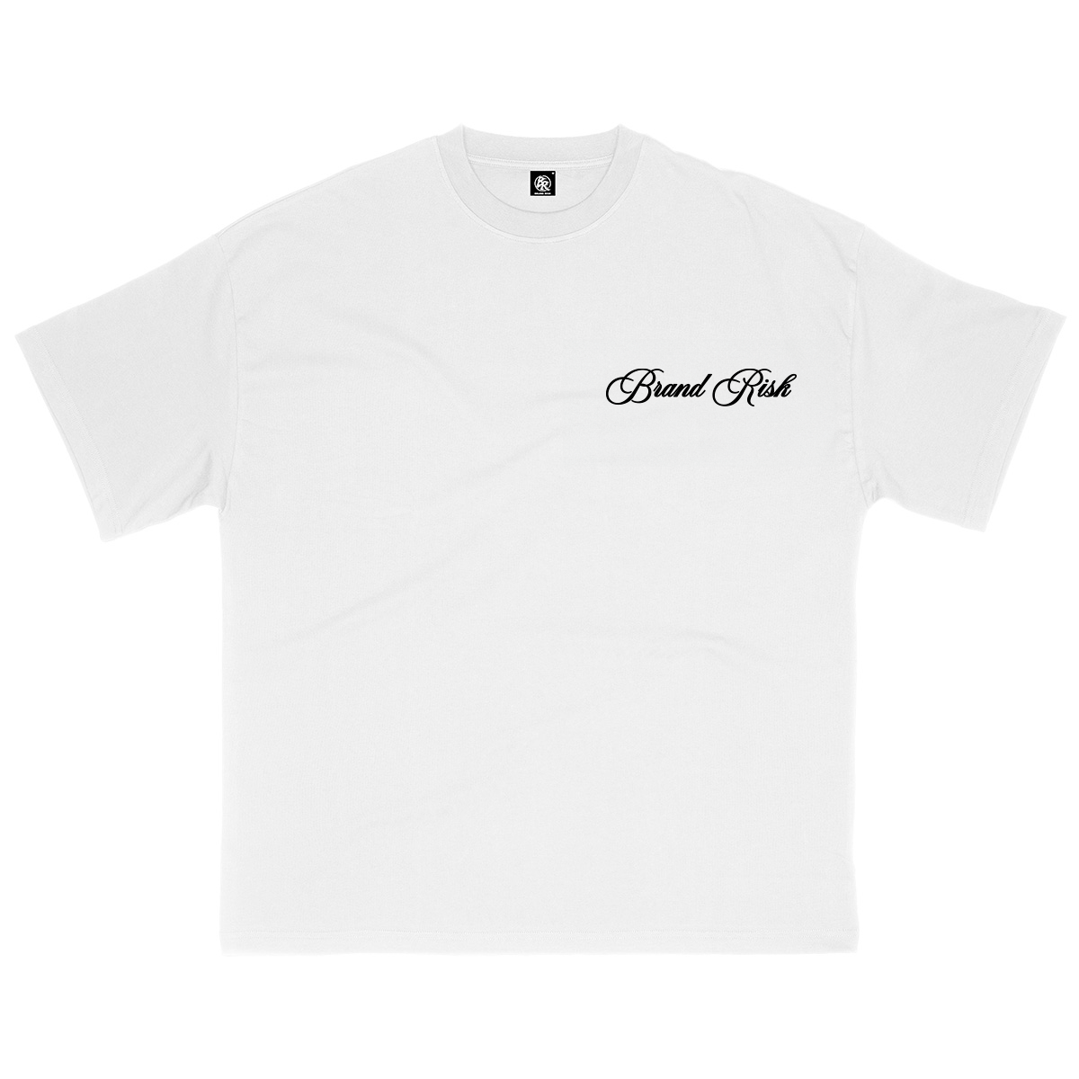 Brand Risk Script White Tee