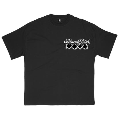 Card Suit Black Tee