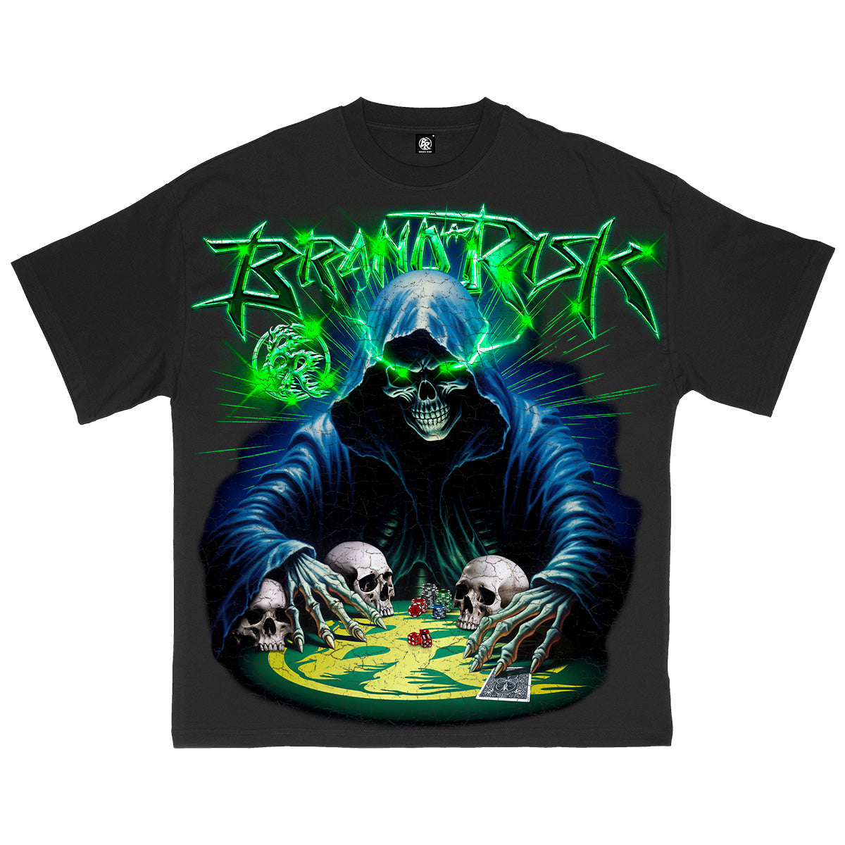 Gambling With Death Black Tee